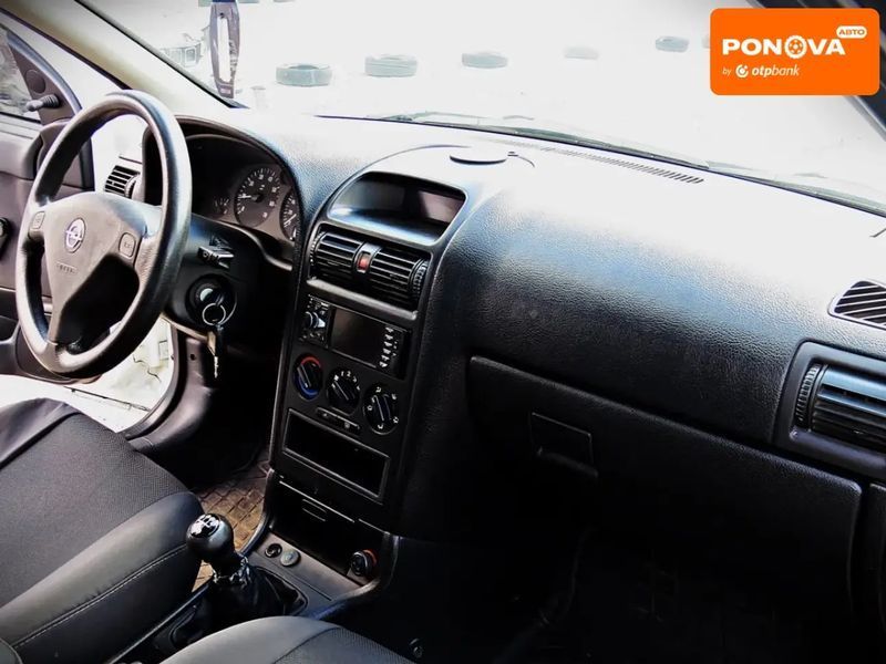 Opel Astra, 2004 р., Газ пропан-бутан / Бензин, 267 тис. км, Седан, Білий, Черкаси AT-10417308 фото
