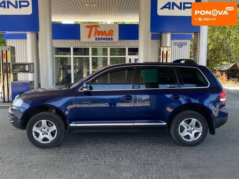 Volkswagen Touareg, 2005 г., Дизель, 284 тыс. км, Внедорожник / Кроссовер, Синий, Николаев AT-10403402 фото