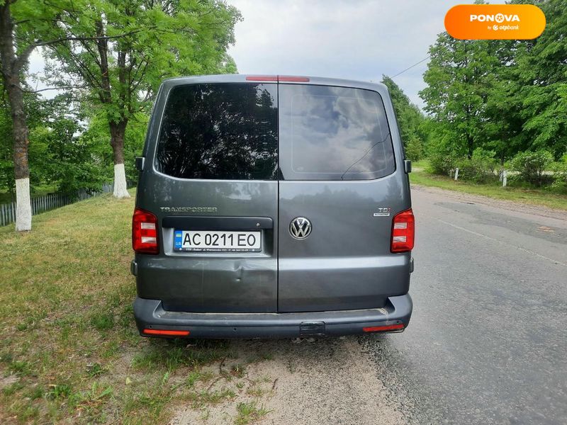 Volkswagen Transporter, 2015, Дизель, 2 л., 360 тыс. км, Минивен, Серый, Маневичі Cars-Pr-160980 фото