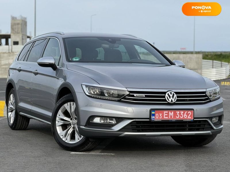 Volkswagen Passat Alltrack, 2018, Дизель, 2 л., 183 тыс. км, Универсал, Серый, Львов Cars-Pr-62519 фото