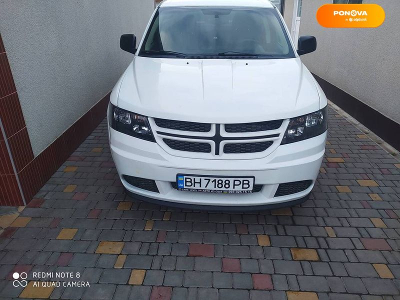 Dodge Journey, 2015, Бензин, 2.4 л., 168 тис. км, Позашляховик / Кросовер, Білий, Татарбунари Cars-Pr-64570 фото