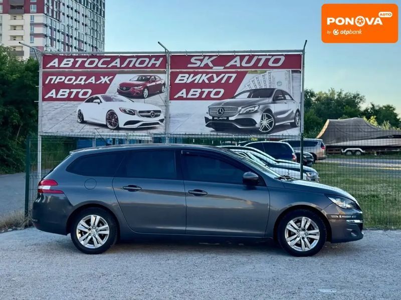 Peugeot 308, 2016 р., Дизель, 271 тис. км, Седан, Сірий, Київ AT-10420250 фото