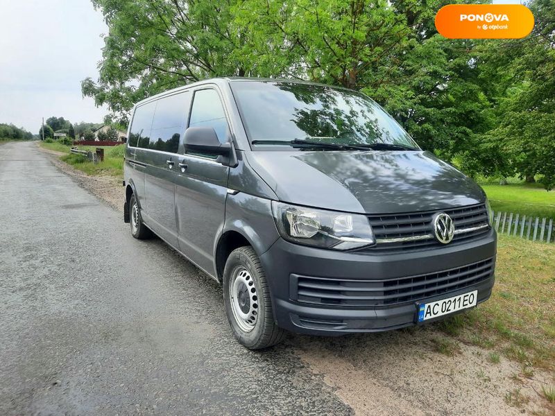 Volkswagen Transporter, 2015, Дизель, 2 л., 360 тыс. км, Минивен, Серый, Маневичі Cars-Pr-160980 фото