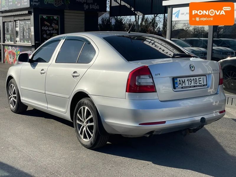 Skoda Octavia, 2011 г., Газ пропан-бутан / Бензин, 278 тыс. км, Лифтбек, Серый, Житомир AT-10414598 фото