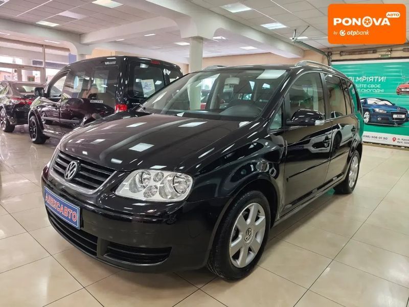 Volkswagen Touran, 2006 г., Бензин, 206 тыс. км, Минивен, Чорный, Кропивницкий (Кировоград) AT-10417459 фото