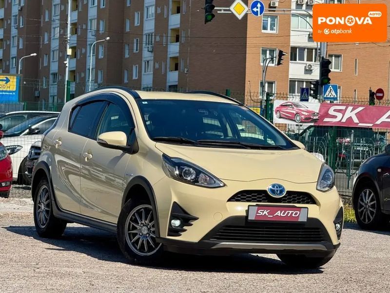 Toyota Aqua, 2018 г., Гибрид (HEV), 99 тыс. км, Хетчбек, Бежевый, Киев AT-10418067 фото