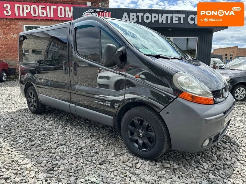 Renault Trafic, 2004 р., Дизель, 374 тис. км, Мінівен, Чорний, Сміла AT-10418287 фото