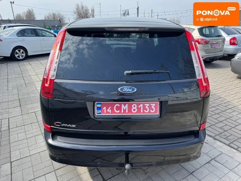 Ford C-Max, 2008 г., Бензин, 176 тыс. км, Минивен, Чорный, Днепр (Днепропетровск) AT-10412840 фото