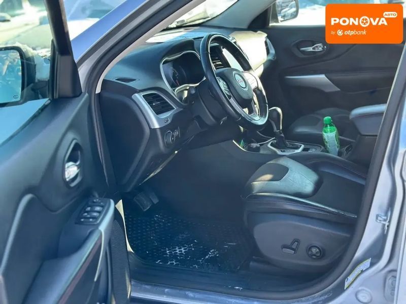 Jeep Cherokee, 2018 р., Бензин, 140 тис. км, Позашляховик / Кросовер, Сірий, Вінниця AT-10408832 фото