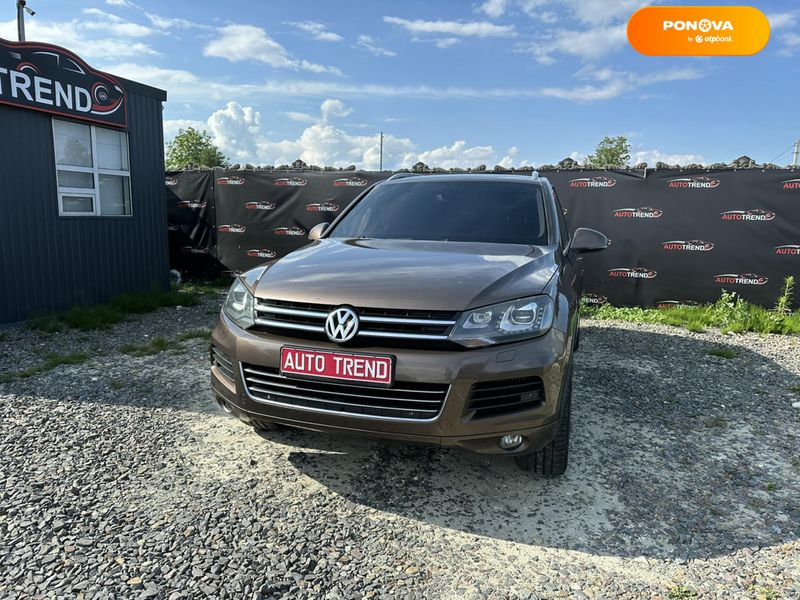 Volkswagen Touareg, 2014, Дизель, 3 л., 296 тис. км, Позашляховик / Кросовер, Коричневий, Львів 110061 фото