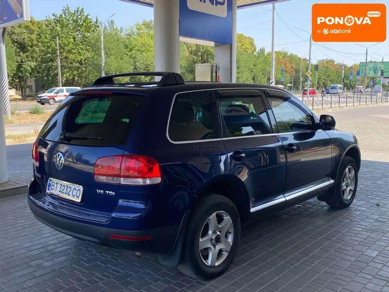 Volkswagen Touareg, 2005 г., Дизель, 284 тыс. км, Внедорожник / Кроссовер, Синий, Николаев AT-10403402 фото