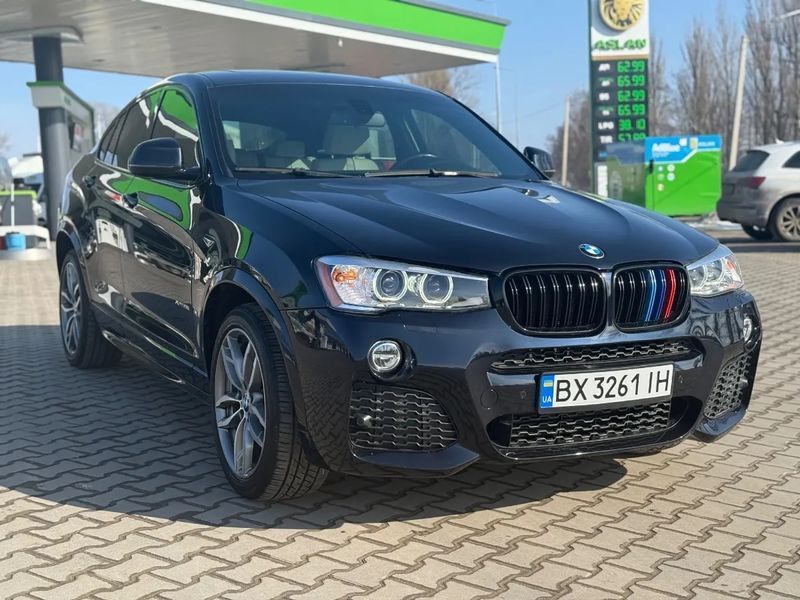 BMW X4, 2016 р., Бензин, 120 тис. км, Седан, Чорний, Хмельницький AT-10410763 фото