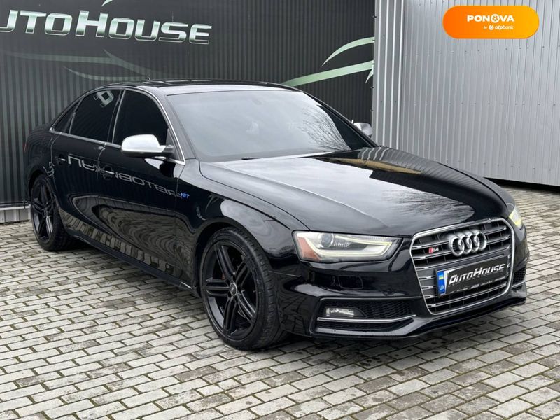 Audi S4, 2012, Бензин, 3 л., 212 тыс. км, Седан, Чорный, Винница 29460 фото