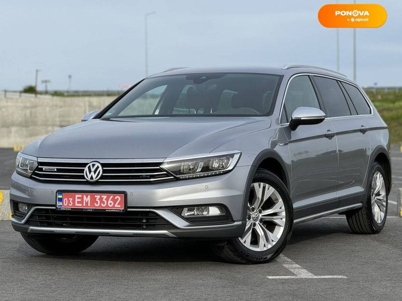 Volkswagen Passat Alltrack, 2018, Дизель, 2 л., 183 тис. км, Універсал, Сірий, Львів Cars-Pr-62519 фото