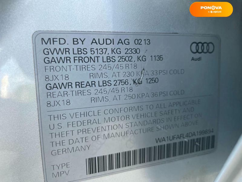 Audi A4 Allroad, 2013, Бензин, 1.98 л., 198 тыс. км, Универсал, Серый, Николаев 48935 фото