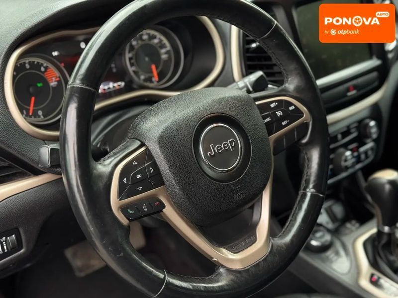 Jeep Cherokee, 2016 р., Бензин, 155 тис. км, Позашляховик / Кросовер, Сірий, Умань AT-10426674 фото