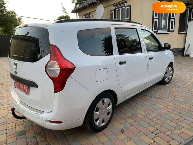 Dacia Lodgy, 2012, Бензин, 1.6 л., 212 тис. км, Мінівен, Білий, Конотоп Cars-Pr-67692 фото