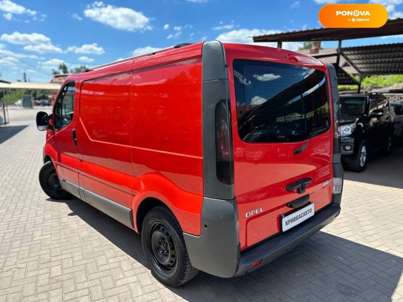 Opel Vivaro, 2006, Дизель, 1.9 л., 323 тис. км, Мінівен, Червоний, Кривий Ріг 108071 фото