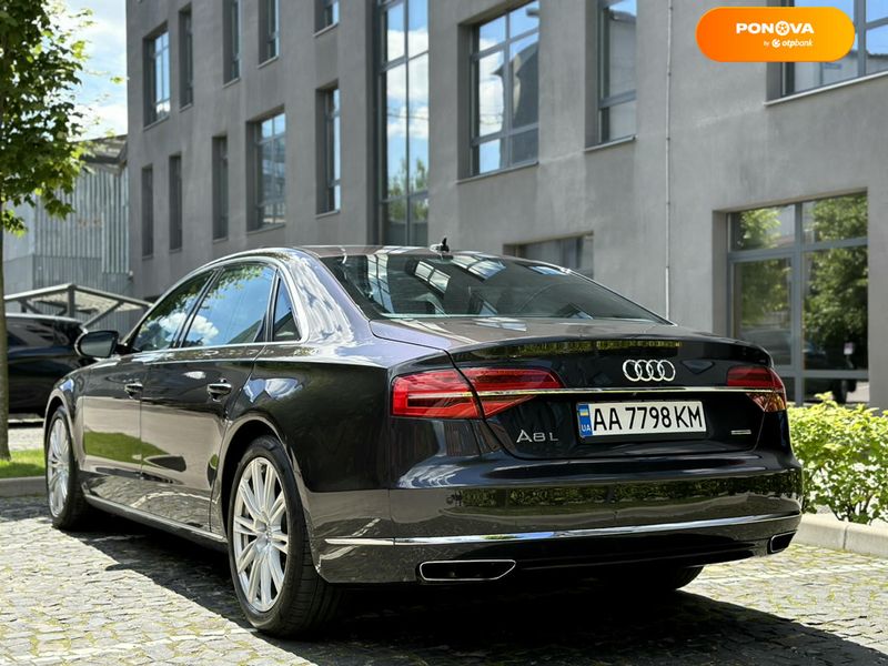 Audi A8, 2015, Бензин, 3 л., 128 тис. км, Седан, Чорний, Львів 102748 фото