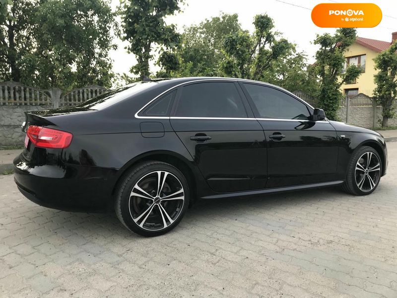 Audi A4, 2015, Бензин, 2 л., 240 тис. км, Седан, Чорний, Львів Cars-Pr-68618 фото