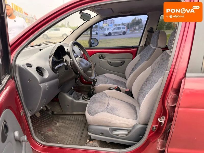 Daewoo Matiz, 2008 р., Бензин, 124 тис. км, Хетчбек, Червоний, Кривий Ріг AT-10425905 фото