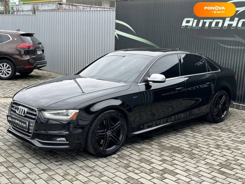 Audi S4, 2012, Бензин, 3 л., 212 тыс. км, Седан, Чорный, Винница 29460 фото