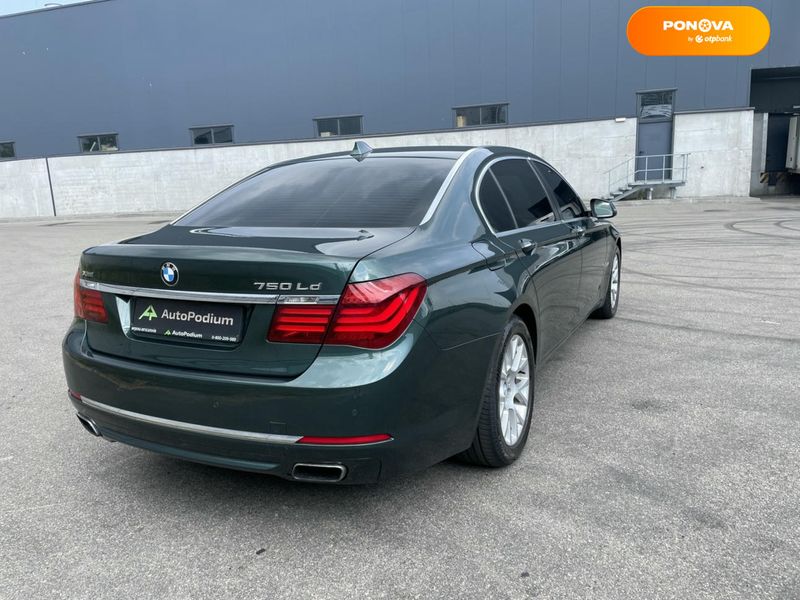 BMW 7 Series, 2013, Дизель, 2.99 л., 195 тис. км, Седан, Зелений, Київ 110922 фото