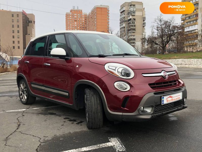 Fiat 500L, 2015, Бензин, 1.4 л., 110 тыс. км, Хетчбек, Красный, Одесса 8614 фото