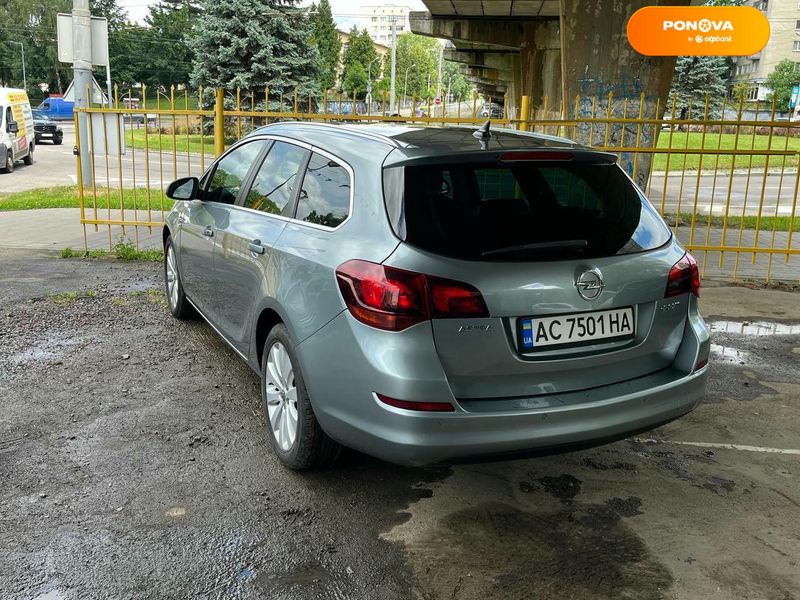 Opel Astra, 2011, Бензин, 1.4 л., 214 тис. км, Універсал, Сірий, Львів 110285 фото