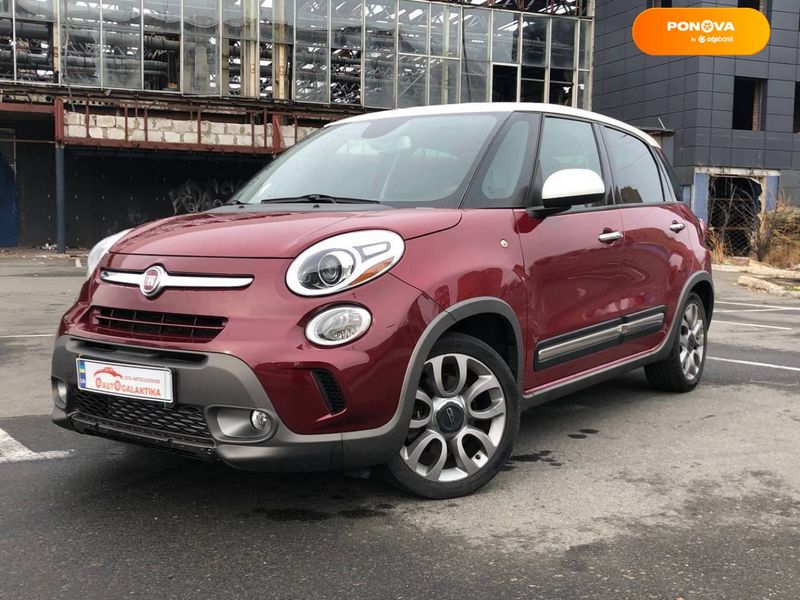 Fiat 500L, 2015, Бензин, 1.4 л., 110 тыс. км, Хетчбек, Красный, Одесса 8614 фото