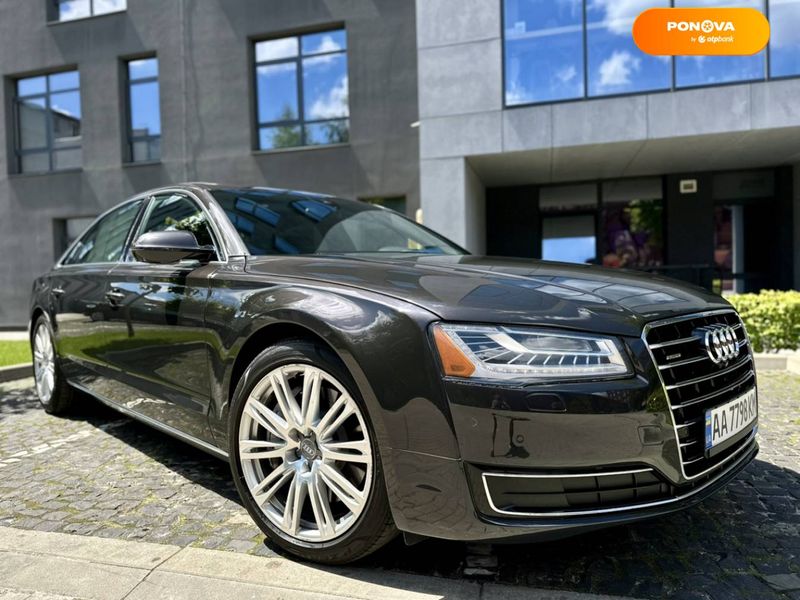 Audi A8, 2015, Бензин, 3 л., 128 тыс. км, Седан, Чорный, Львов 102748 фото