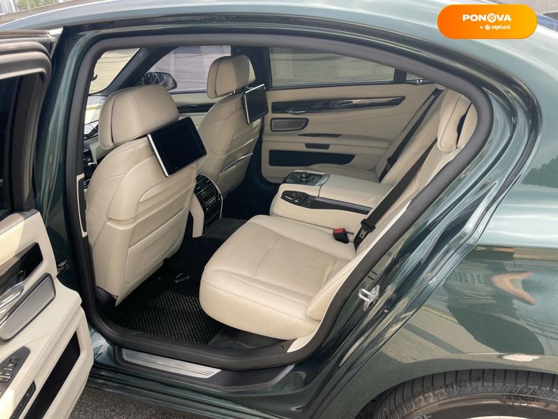 BMW 7 Series, 2013, Дизель, 2.99 л., 195 тис. км, Седан, Зелений, Київ 110922 фото