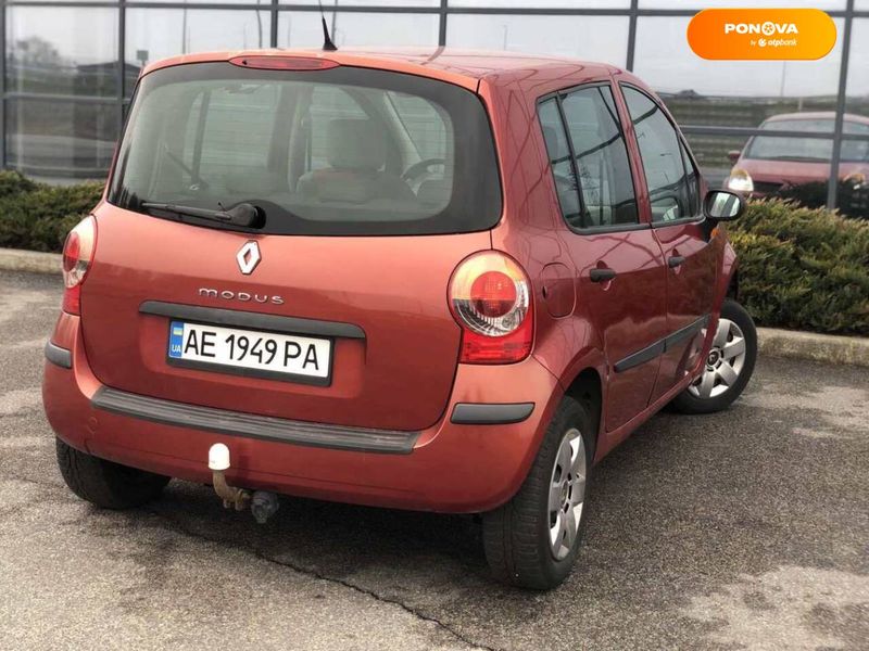 Renault Modus, 2006, Бензин, 1.2 л., 153 тис. км, Хетчбек, Червоний, Дніпро (Дніпропетровськ) 29227 фото