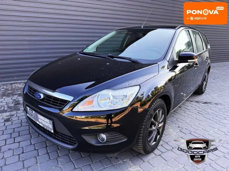 Ford Focus, 2009 г., Бензин, 180 тыс. км, Универсал, Чорный, Каменское (Днепродзержинск) AT-10400240 фото