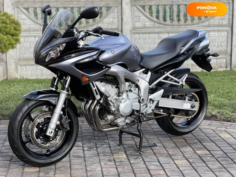 Yamaha FZ6 Fazer, 2005, Бензин, 600 см³, 34 тыс. км, Мотоцикл Спорт-туризм, Серый, Буськ moto-37501 фото