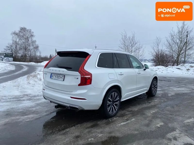 Volvo XC90, 2020 р., Бензин, 87 тис. км, Позашляховик / Кросовер, Білий, Івано-Франківськ AT-10409787 фото
