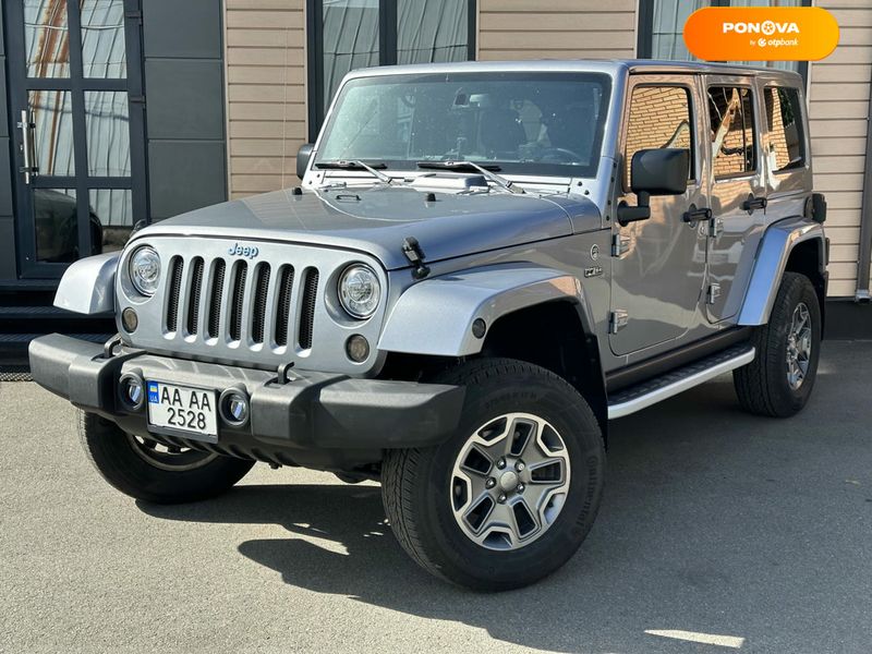 Jeep Wrangler, 2017, Бензин, 3.6 л., 63 тис. км, Позашляховик / Кросовер, Сірий, Київ 108734 фото