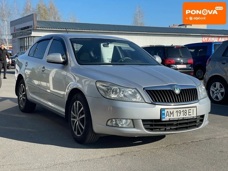 Skoda Octavia, 2011 г., Газ пропан-бутан / Бензин, 278 тыс. км, Лифтбек, Серый, Житомир AT-10414598 фото