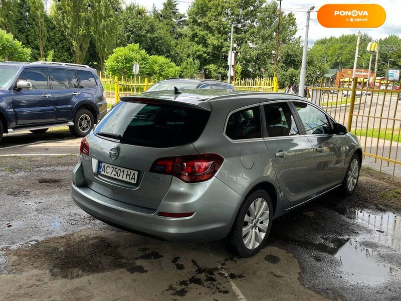 Opel Astra, 2011, Бензин, 1.4 л., 214 тис. км, Універсал, Сірий, Львів 110285 фото