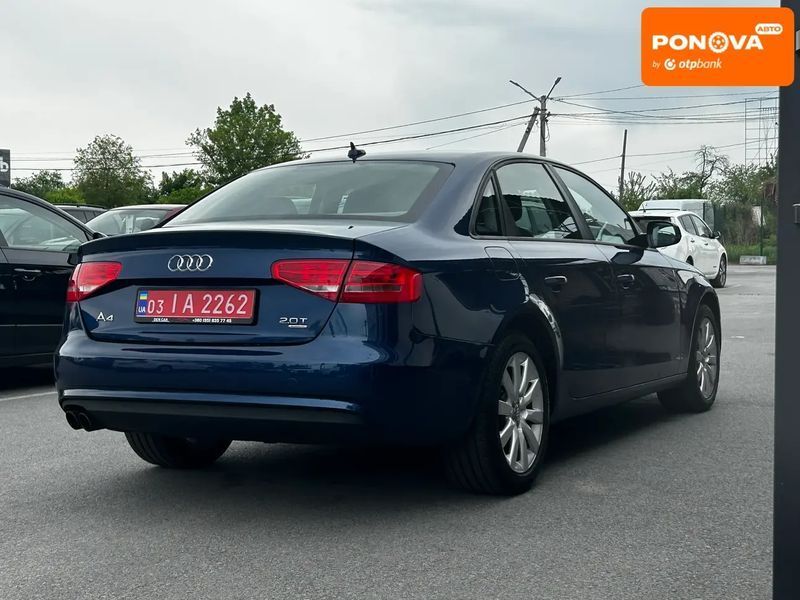 Audi A4, 2014 р., Бензин, 304 тис. км, Седан, Синій, Житомир AT-10417799 фото