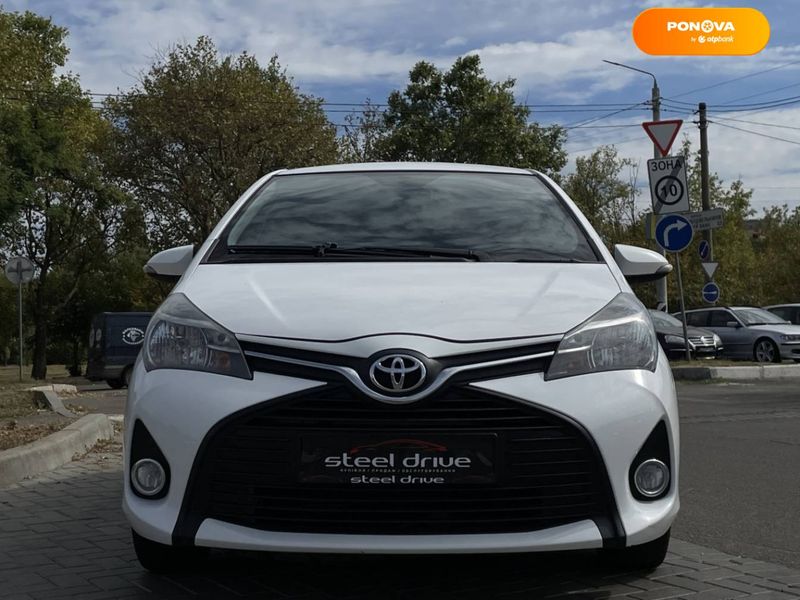 Toyota Yaris, 2015, Дизель, 1.4 л., 156 тис. км, Хетчбек, Білий, Миколаїв 6376 фото