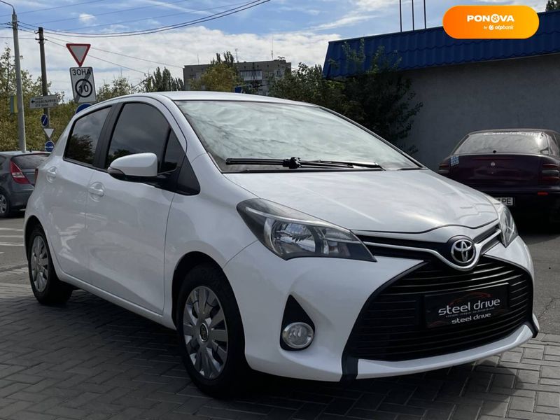 Toyota Yaris, 2015, Дизель, 1.4 л., 156 тис. км, Хетчбек, Білий, Миколаїв 6376 фото