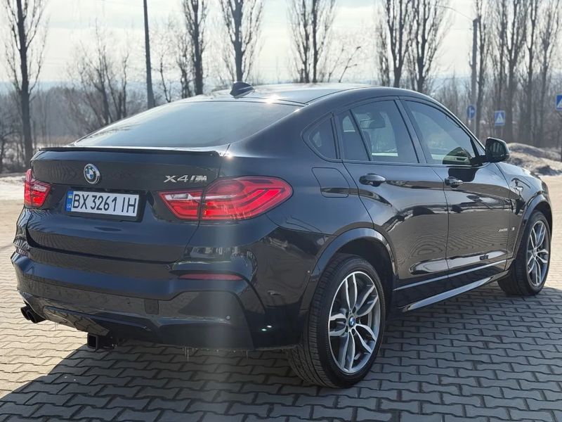 BMW X4, 2016 р., Бензин, 120 тис. км, Седан, Чорний, Хмельницький AT-10410763 фото