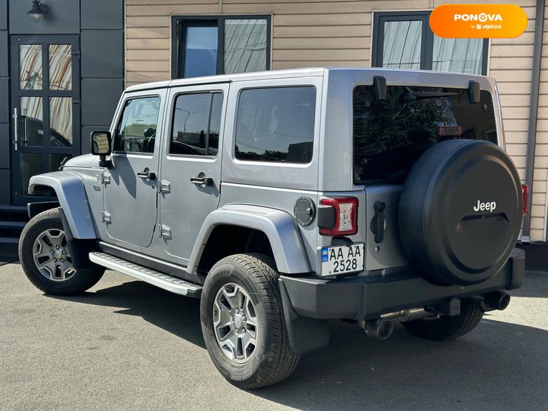 Jeep Wrangler, 2017, Бензин, 3.6 л., 63 тис. км, Позашляховик / Кросовер, Сірий, Київ 108734 фото