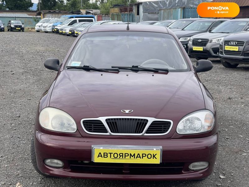 Daewoo Lanos, 2008, Бензин, 1.5 л., 136 тис. км, Седан, Червоний, Ужгород 107651 фото