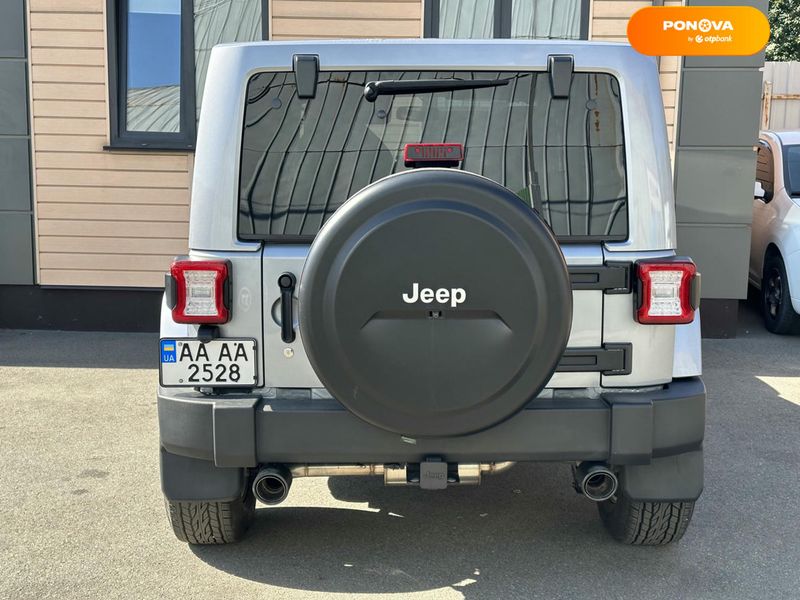 Jeep Wrangler, 2017, Бензин, 3.6 л., 63 тис. км, Позашляховик / Кросовер, Сірий, Київ 108734 фото