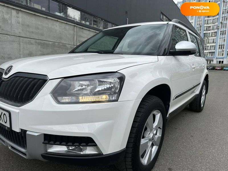 Skoda Yeti, 2015, Дизель, 2 л., 179 тис. км, Позашляховик / Кросовер, Білий, Київ Cars-Pr-63052 фото