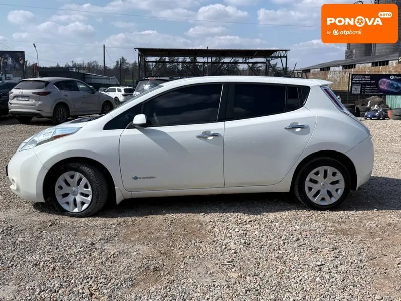 Nissan Leaf, 2016 г., Електро, 180 тыс. км, Хетчбек, Белый, Софіївська Борщагівка AT-10413429 фото