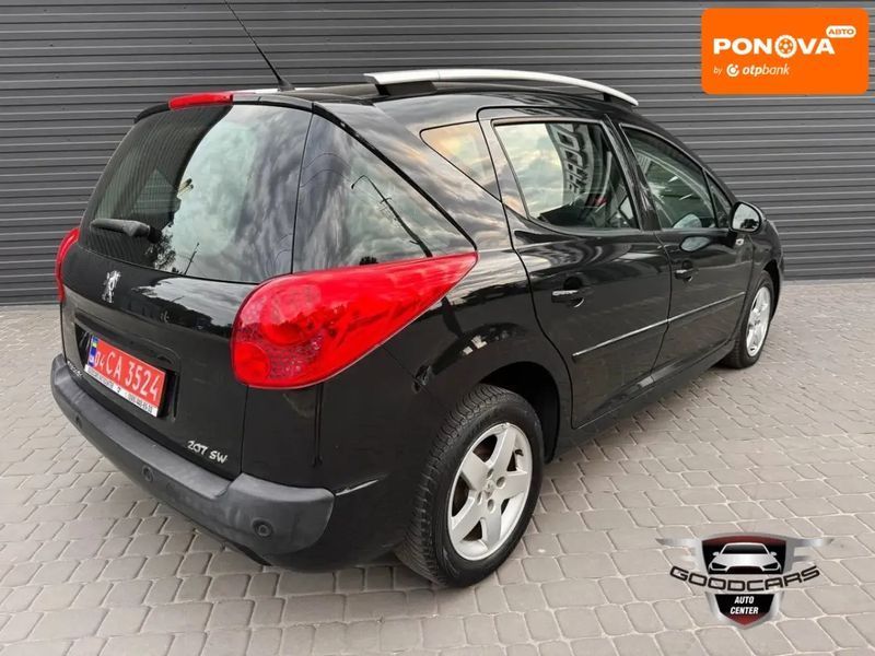 Peugeot 207, 2013 р., Бензин, 225 тис. км, Універсал, Чорний, Кам'янське (Дніпродзержинськ) AT-10406026 фото