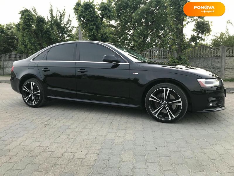 Audi A4, 2015, Бензин, 2 л., 240 тис. км, Седан, Чорний, Львів Cars-Pr-68618 фото